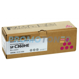 RICOH 408186 MAGENTA Z TONEREM - 5000 STRON DO SP-C360DNW