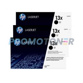 HP 13X Toner Black 3 Pack