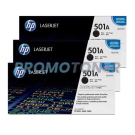 HP 501A Toner Black 3 Pack