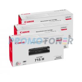Canon 715H Toner Black 3 Pack