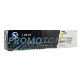 HP 126A CE312A ŻÓŁTY Z TONEREM - 1000 STRON DO LASERJET PRO 100 COLOR MFP M175