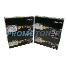 Lexmark C736 Toner CMYK Extra High Yield Pack of 4