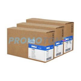 Dell P1500 Toner Cartridge Black 3K Pack Of 3