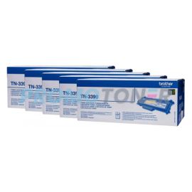 Brother TN-3390 Toner Ctg Black 12K Pack Of 5