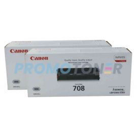 Canon 708 Toner Cartridge Black Pack Of 2