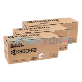 Kyocera Mita TK-5345 Toner Kit Black Pack Of 3