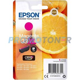 EPSON 33XL C13T33634012 MAGENTA TUSZ - 650 STRON DO EXPRESSION PREMIUM XP-530