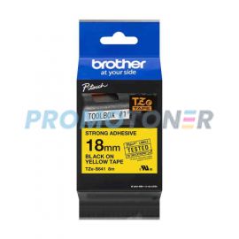 BROTHER TZE-S641 CZARNY NA ŻÓŁTYM KASETA Z TAŚMĄ DO P-TOUCH CUBE PLUS PT-P710BT