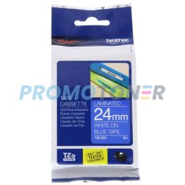 BROTHER TZE-555 WHITE ON BLUE KASETA Z TAŚMĄ DO P-TOUCH CUBE PLUS PT-P710BT