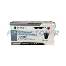LEXMARK 78C0X30 MAGENTA Z TONEREM - 5000 STRON DO CS421DN