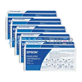 Epson EPL-6200 6200L Developer Cartridge Pack Of 5