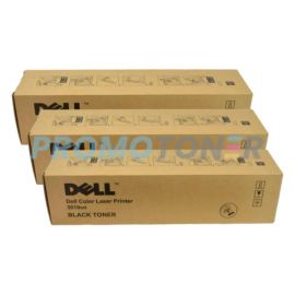 Dell 3010CN Toner Black Pack Of 3