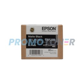 EPSON T8508 T850 C13T85080N MATTE BLACK INK FOR SURECOLOR P800 - 17''