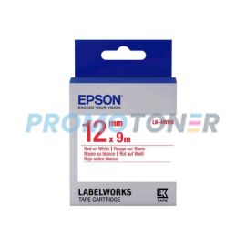 EPSON LK-4WRN CZEROWNY NA BIAŁYM ETYKIETY DO LABELWORKS LW 300