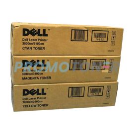 Dell 3000 3100 Toner CMY Pack of 3