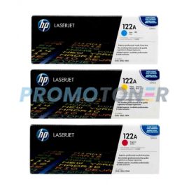 HP 122A Toner CMY Pack of 3