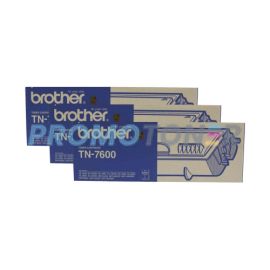 Brother TN-7600 Toner Black 3 Pack