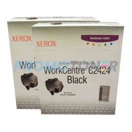 Xerox Workcentre C2424 Solid Ink Black Pack Of 2