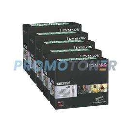 Lexmark S-1250 Toner Black 17.6K 5 Pack