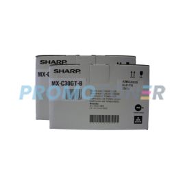Sharp MX-C250/300 Toner Cartridge Black Pack Of 2