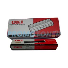 Oki Type 6 Toner and Image Drum Black Pack of 2