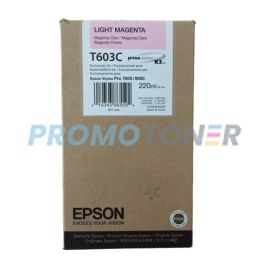 EPSON T603C T603 T603C00 JASNA MAGENTA TUSZ DO STYLUS PRO 7800