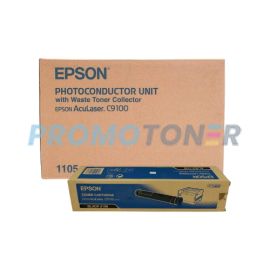 Epson 0198 Toner and 1105 Photoconductor Unit Black Pack of 2