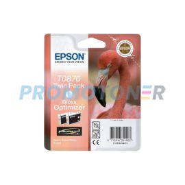 EPSON T0870 GLOSS OPTIMIZER C13T08704010 OPTYMALIZATOR POŁYSKU - 3615 STRON DO STYLUS PHOTO R1900