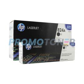 HP 825A Toner and 825A Drum Black Pack of 2