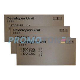 Kyocera Mita DV-5205 Developer Unit CMY Pack of 3