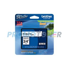 BROTHER TZE-241 CZARNY NA BIAŁYM TAŚMA P-TOUCH DO P-TOUCH CUBE PLUS PT-P710BT