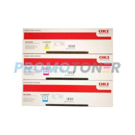 Oki C810 C830 Toner CMY Pack of 3