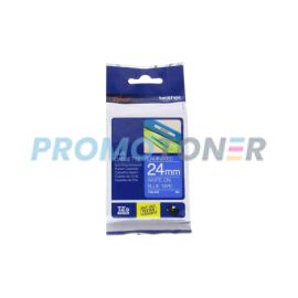 BROTHER TZE-555 WHITE ON BLUE TAPE CASSETTE FOR P-TOUCH CUBE PLUS PT-P710BT