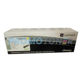 LEXMARK 72K0D40 ŻÓŁTY DEVELOPER - 300000 STRON DO C6160DE