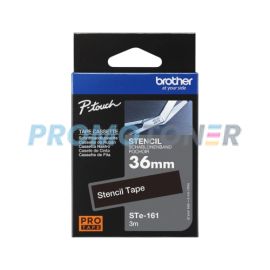 BROTHER STE-161 BLACK TAPE CASSETTE FOR PT-3600