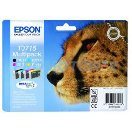 EPSON T0715 C13T07154010 CZARNY / KOLOR TUSZ - 1125 COLOR PAGES DO STYLUS D78