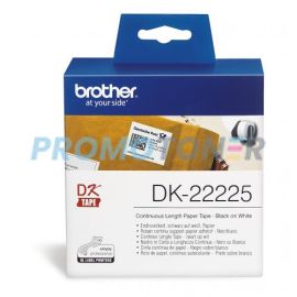 BROTHER DK-22225 CZARNY NA BIAŁYM TAŚMA P-TOUCH DO QL-500