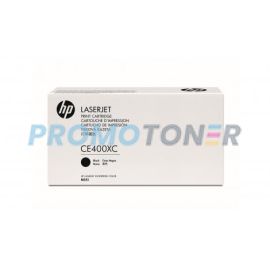 HP CE400XC CZARNY Z TONEREM - 11000 STRON DO LASERJET ENTERPRISE 500 COLOR M551DN