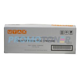 UTAX 654010016 ŻÓŁTY Z TONEREM - 18000 STRON DO CDC 1740