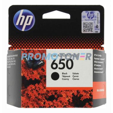 HP 650 CZ101AE SCHWARZ TINTE - 360 SEITEN FÜR DESKJET INK ADVANTAGE 2515