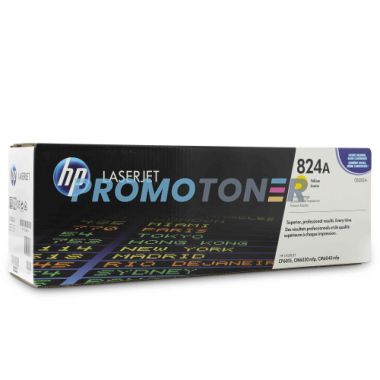 HP 824A CB382A GELB TONER - 21000 SEITEN FÜR COLOR LASERJET CM6030 MFP