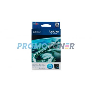 BROTHER LC-985C CYAN TINTE - 260 SEITEN FÜR DCP-J125