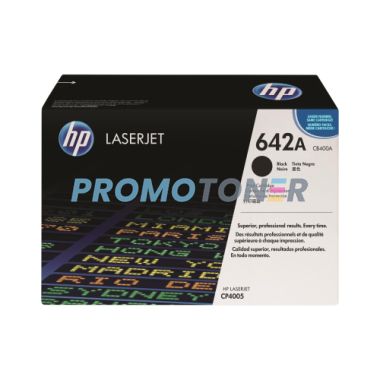 HP 642A CB400A SCHWARZ TONER - 7500 SEITEN FÜR COLOR LASERJET CP4005DN