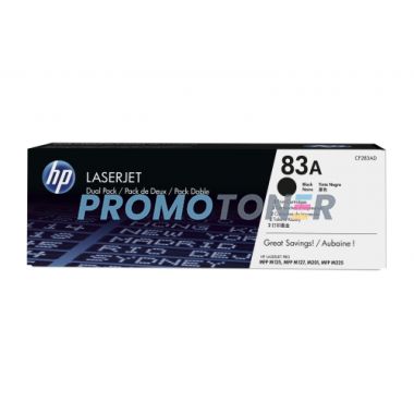 HP 83A CF283AD SCHWARZ TONER - 3000 SEITEN FÜR LASERJET PRO M201DW