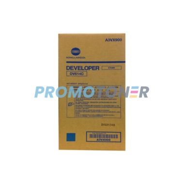 KONICA MINOLTA DV-614C CYAN ENTWICKLER - 120000 SEITEN FÜR ACCURIO PRESS C2060