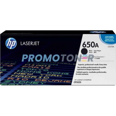 HP 650A CE270A NOIR TONER - 13500 PAGES POUR COLOR LASERJET ENTERPRISE CP5520DN