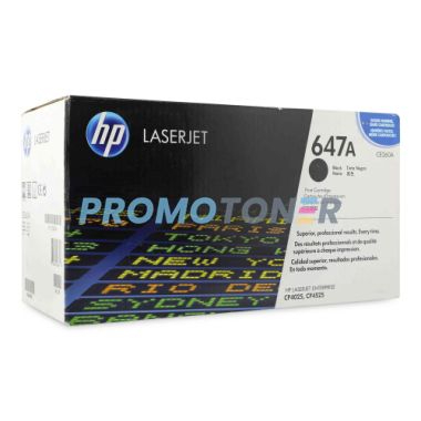 HP 647A CE260A NOIR TONER - 8500 PAGES POUR COLOR LASERJET ENTERPRISE CM4540