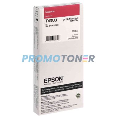 EPSON T43U T43U3 C13T43U340 MAGENTA ENCRE POUR SURELAB SL-D800 ML