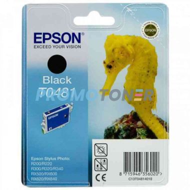 EPSON T0481 C13T04814010 NOIR ENCRE - 630 PAGES POUR STYLUS PHOTO R200
