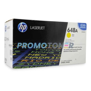 HP 648A CE262A JAUNE TONER - 11000 PAGES POUR COLOR LASERJET ENTERPRISE CP4025DN